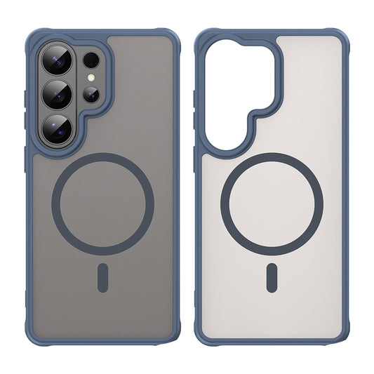 Калъф MagSafe за Samsung Galaxy S26 Ultra, Techsuit, HaloFrost II, Тъмносин