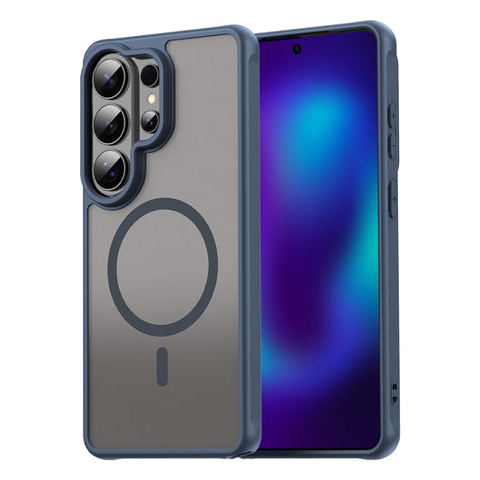 Калъф MagSafe за Samsung Galaxy S26 Ultra, Techsuit, HaloFrost II, Тъмносин