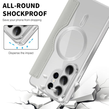 Калъф MagSafe за Samsung Galaxy S26 Ultra, Techsuit, SmartMag Book, Сив