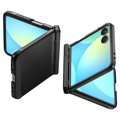 Калъф MagSafe за Samsung Galaxy Z Flip7 F766, Spigen, Tough Armor Pro, Черен ACS09561