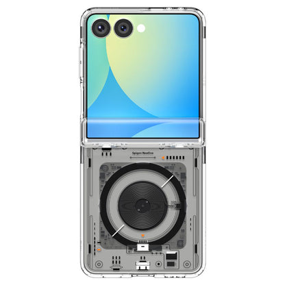 Калъф MagSafe за Samsung Galaxy Z Flip7 F766, Spigen, Ultra Hybrid Pro Neo One, Прозрачен ACS09560