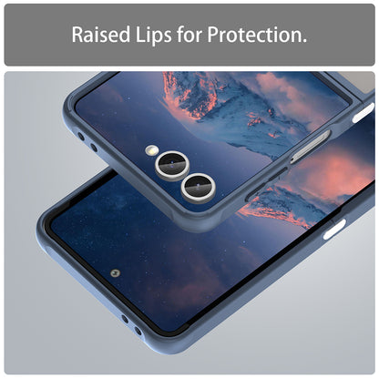 Калъф MagSafe за Samsung Galaxy Z Flip7 F766, Techsuit, HaloFrost II, Тъмносин
