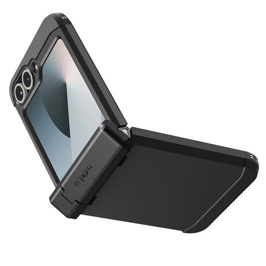 Калъф MagSafe за Samsung Galaxy Z Flip7 FE F761 / Z Flip6 F741, Spigen, Tough Armor Pro, Черен ACS09807