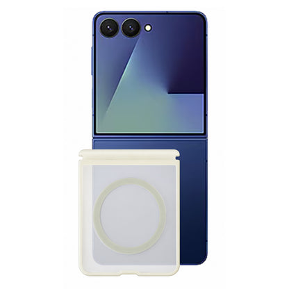 Калъф MagSafe за Samsung Galaxy Z Flip8 F776, Blueo, Skin Friendly Anti-Drop, Сатениран сив