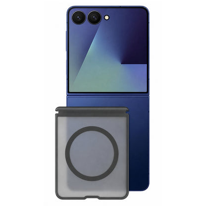 MagSafe калъф за Samsung Galaxy Z Flip8 F776, Blueo, Skin Friendly Anti-Drop, Черен сатен