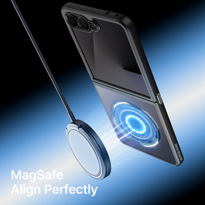 Калъф MagSafe за Samsung Galaxy Z Flip8 F776, DUX DUCIS, Aimo, Черен