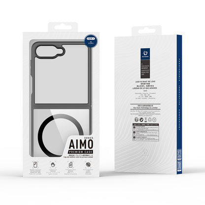 Калъф MagSafe за Samsung Galaxy Z Flip8 F776, DUX DUCIS, Aimo, Черен
