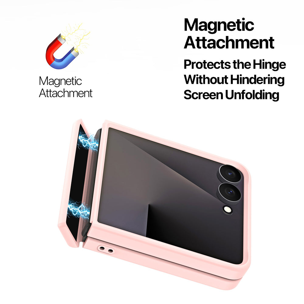 Калъф MagSafe за Samsung Galaxy Z Flip8 F776, DUX DUCIS, Yind, Черен