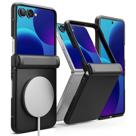 Калъф MagSafe за Samsung Galaxy Z Flip8 F776, Ringke, Onyx Flap, Черен