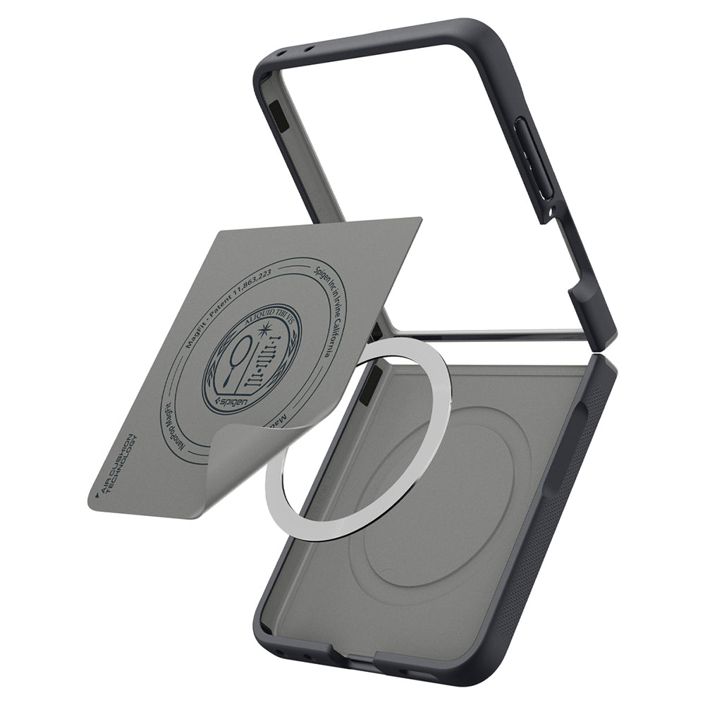 Калъф MagSafe за Samsung Galaxy Z Flip8 F776, Spigen, Caseology Nano Pop, Черен ACS11523
