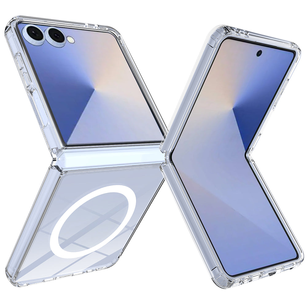 Калъф MagSafe за Samsung Galaxy Z Flip8 F776, Techsuit, Pro, Прозрачен