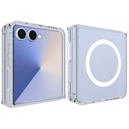 Калъф MagSafe за Samsung Galaxy Z Flip8 F776, Techsuit, Pro, Прозрачен