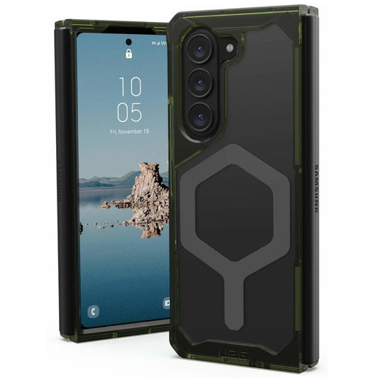 Калъф MagSafe за Samsung Galaxy Z Fold5 F946, Urban Armor Gear, Plyo Pro, Зелено-сив