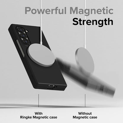 Калъф MagSafe за Samsung Galaxy Z Fold6 F956, Ringke, Slim, Черен