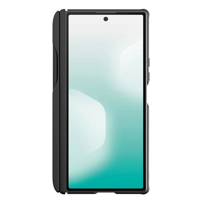 MagSafe Case for Samsung Galaxy Z Fold7 F966, Nillkin, CarboProp with Camera Cutout and S-Pen Holder, Black