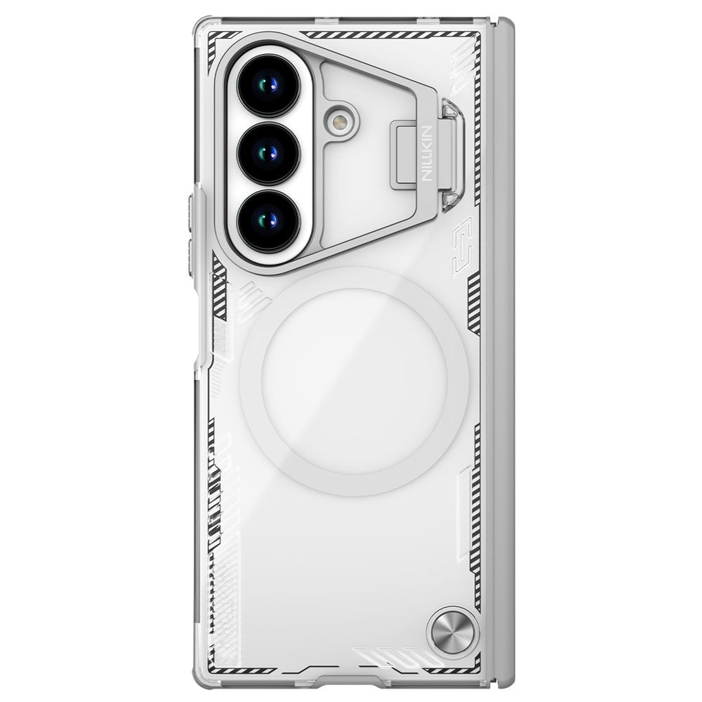 Калъф MagSafe за Samsung Galaxy Z Fold7 F966, Nillkin, Iceblade Prop с изрез за камера, Сив