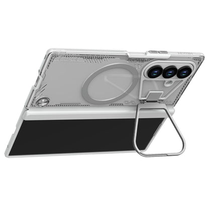 Калъф MagSafe за Samsung Galaxy Z Fold7 F966, Nillkin, Iceblade Prop с изрез за камера, Сив