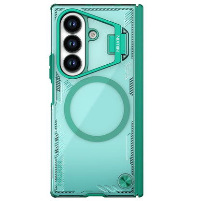 Калъф MagSafe за Samsung Galaxy Z Fold7 F966, Nillkin, Iceblade Prop с изрез за камера, Зелен