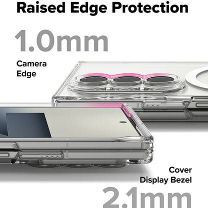 Калъф MagSafe за Samsung Galaxy Z Fold7 F966, Ringke, Fusion, Прозрачен