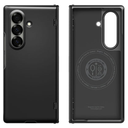 Калъф MagSafe за Samsung Galaxy Z Fold7 F966, Spigen, Slim Armor Pro, Черен