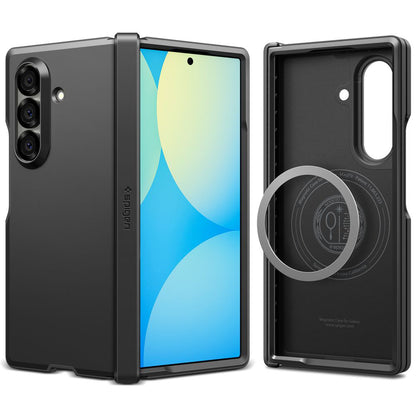 Калъф MagSafe за Samsung Galaxy Z Fold7 F966, Spigen, Tough Armor Pro, Черен ACS09549