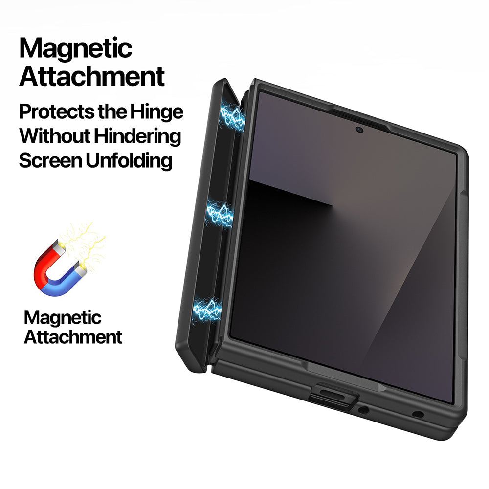 Калъф MagSafe за Samsung Galaxy Z Fold8 F971, DUX DUCIS, Yind, Тъмносин