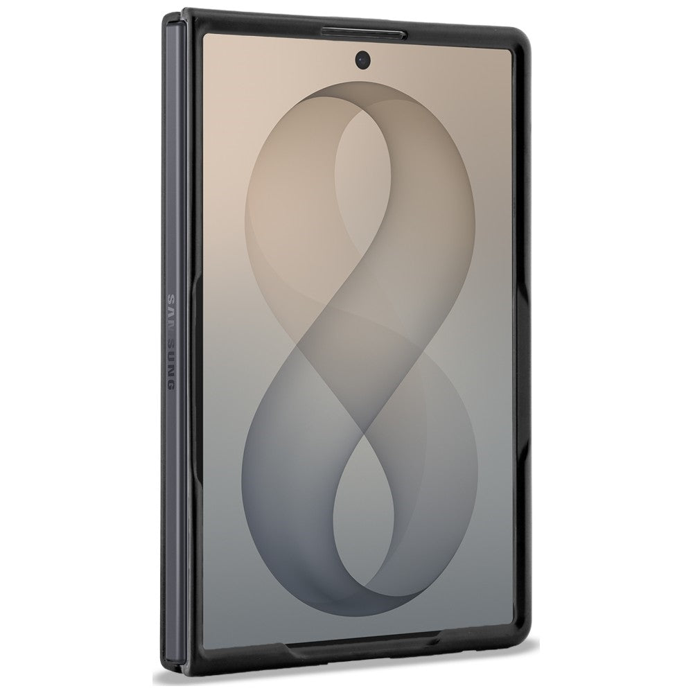 Калъф MagSafe за Samsung Galaxy Z Fold8 F971, Guess, 4G Leather Classic, Черен