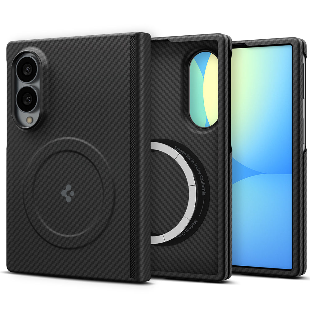 Калъф MagSafe за Samsung Galaxy Z Fold8 F971, Spigen, Air Skin, Черен ACS11953