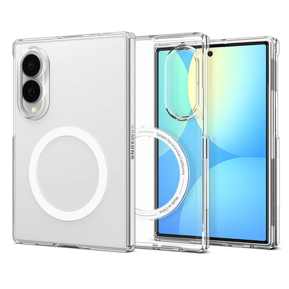 Калъф MagSafe за Samsung Galaxy Z Fold8 F971, Spigen, Air Skin, Прозрачен бял ACS11952