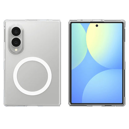 Калъф MagSafe за Samsung Galaxy Z Fold8 F971, Spigen, Air Skin, Прозрачен бял ACS11952