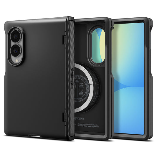 Калъф MagSafe за Samsung Galaxy Z Fold8 F971, Spigen, Slim Armor Pro, Черен ACS11950