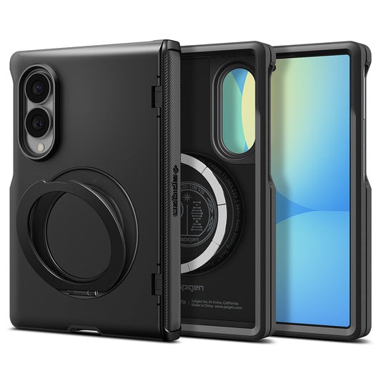 Калъф MagSafe за Samsung Galaxy Z Fold8 F971, Spigen, Slim Armor Pro S, Черен ACS11779
