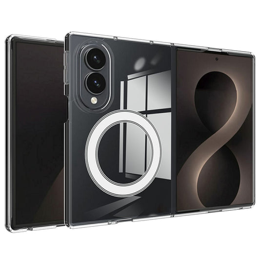 Калъф MagSafe за Samsung Galaxy Z Fold8 F971, Techsuit, Pro, Прозрачен