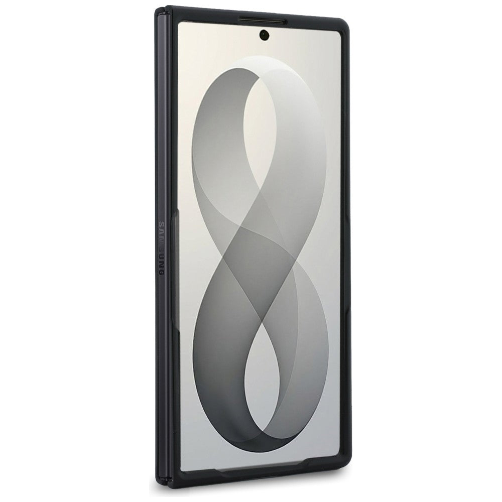 Калъф MagSafe за Samsung Galaxy Z Fold8 Ultra F976, Guess, 4G Leather Classic, Черен