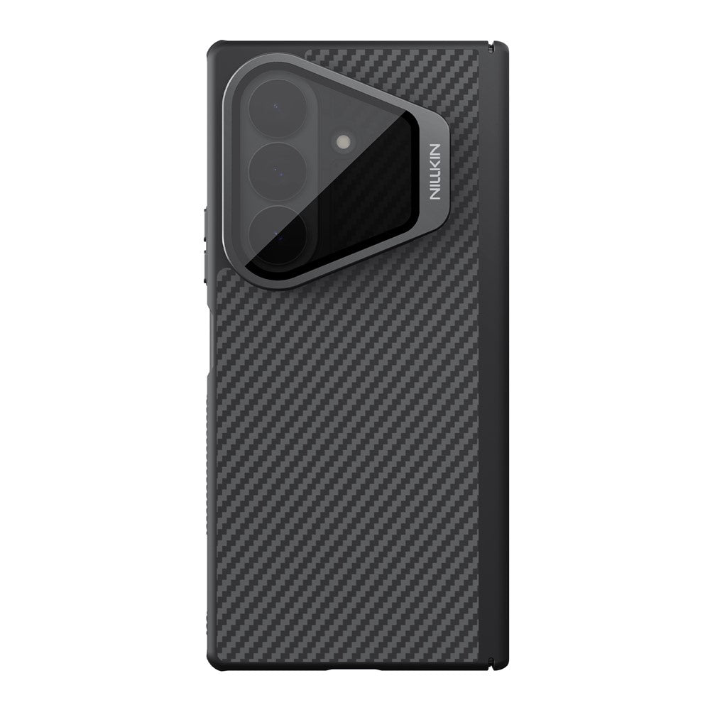 MagSafe Case for Samsung Galaxy Z Fold8 Ultra F976, Nillkin, CarboProp with Transparent Black Lens Cover, Black