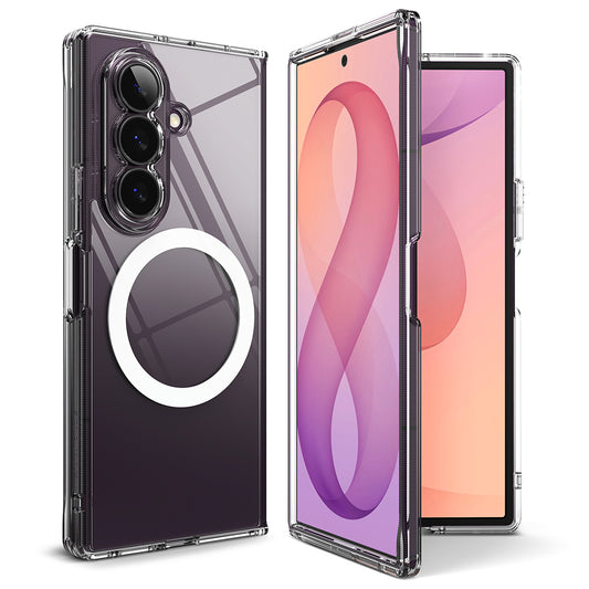 Калъф MagSafe за Samsung Galaxy Z Fold8 Ultra F976, Ringke, Fusion, Прозрачен