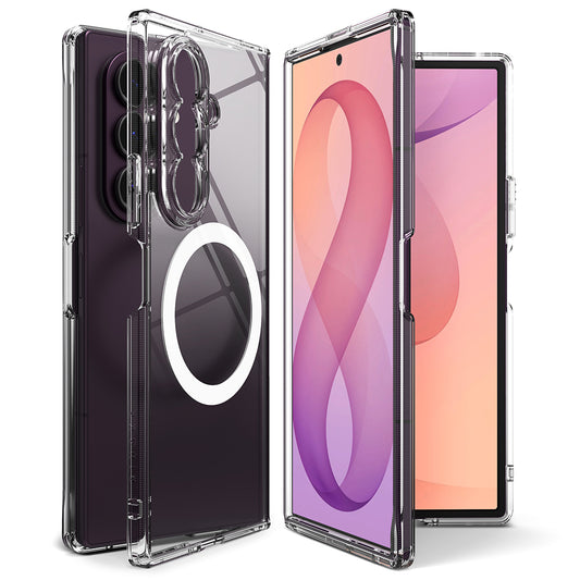 Калъф MagSafe за Samsung Galaxy Z Fold8 Ultra F976, Ringke, Fusion, Прозрачен