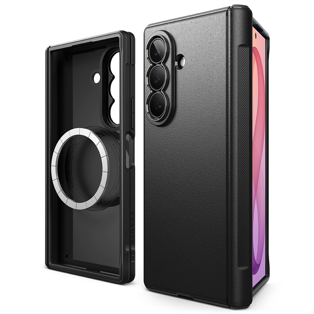 Калъф MagSafe за Samsung Galaxy Z Fold8 Ultra F976, Ringke, Onyx Flap, Черен