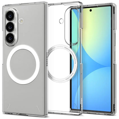 Калъф MagSafe за Samsung Galaxy Z Fold8 Ultra F976, Spigen, Air Skin, Прозрачен бял ACS11505