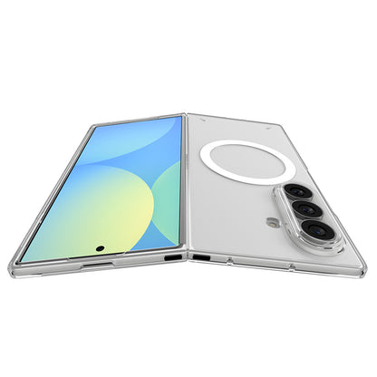 Калъф MagSafe за Samsung Galaxy Z Fold8 Ultra F976, Spigen, Air Skin, Прозрачен бял ACS11505