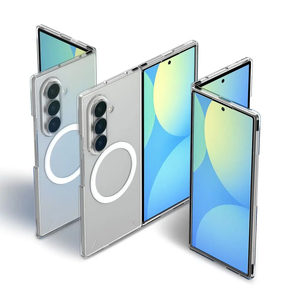 Калъф MagSafe за Samsung Galaxy Z Fold8 Ultra F976, Spigen, Air Skin, Прозрачен бял ACS11505