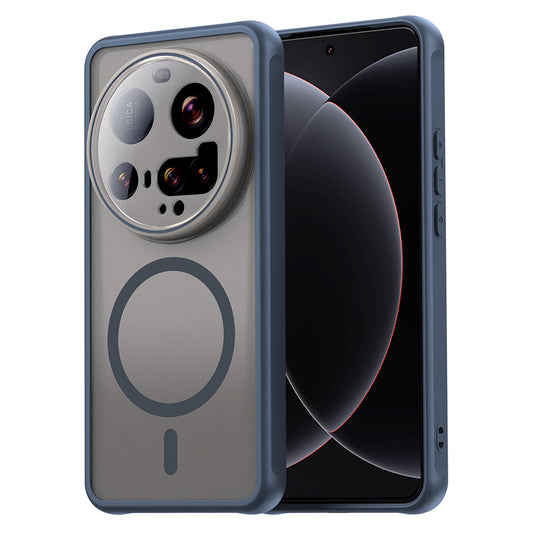 Калъф MagSafe за Xiaomi 15 Ultra, Techsuit, HaloFrost II, Тъмносин