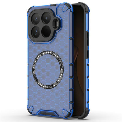 Калъф MagSafe за Xiaomi 15T Pro, Techsuit, HoneyComb Shield, Син