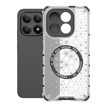 Калъф MagSafe за Xiaomi 15T, Techsuit, HoneyComb Shield, Бял