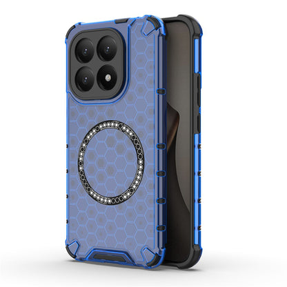 Калъф MagSafe за Xiaomi 15T, Techsuit, HoneyComb Shield, Син