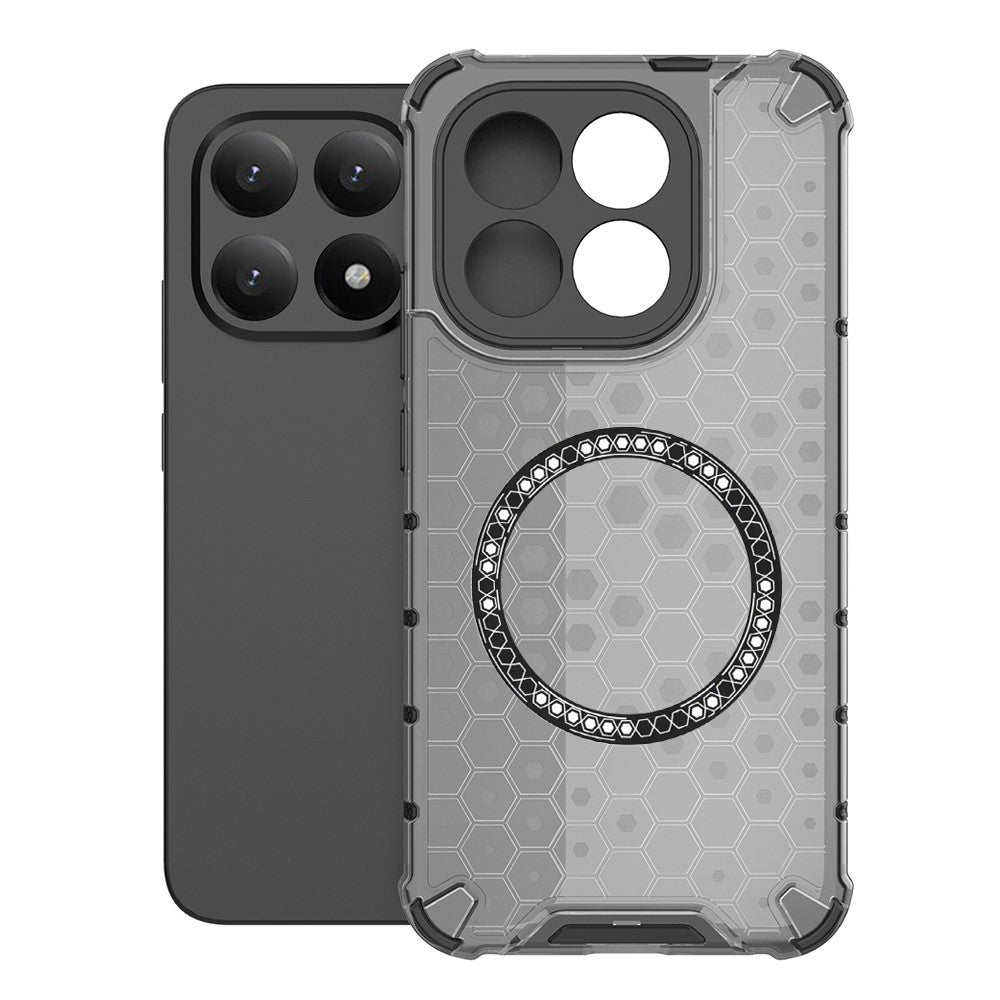 Калъф MagSafe за Xiaomi 15T, Techsuit, HoneyComb Shield, Черен