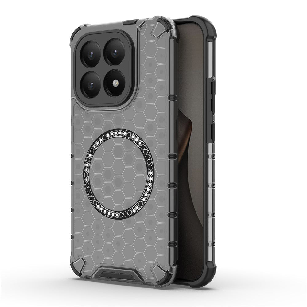 Калъф MagSafe за Xiaomi 15T, Techsuit, HoneyComb Shield, Черен