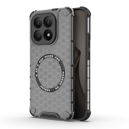 Калъф MagSafe за Xiaomi 15T, Techsuit, HoneyComb Shield, Черен