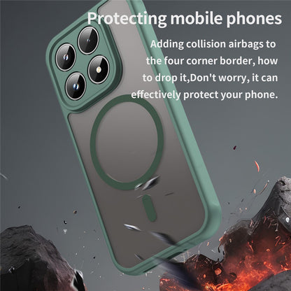 Калъф MagSafe за Xiaomi 17, Techsuit, HaloFrost II, зелен