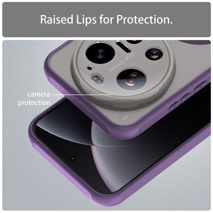 Калъф MagSafe за Xiaomi 17 Ultra, Techsuit, HaloFrost II, Лилав